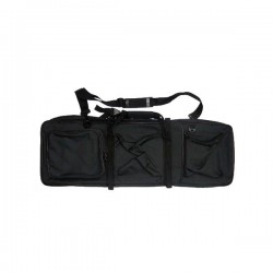 Gun Bag (88-140cm) (Black), Have a lot of rifles, guns and gear? Sick to your teeth of hauling bag after bag into the car and out of the car, both to and from site? Of course you are, you're an airsofter